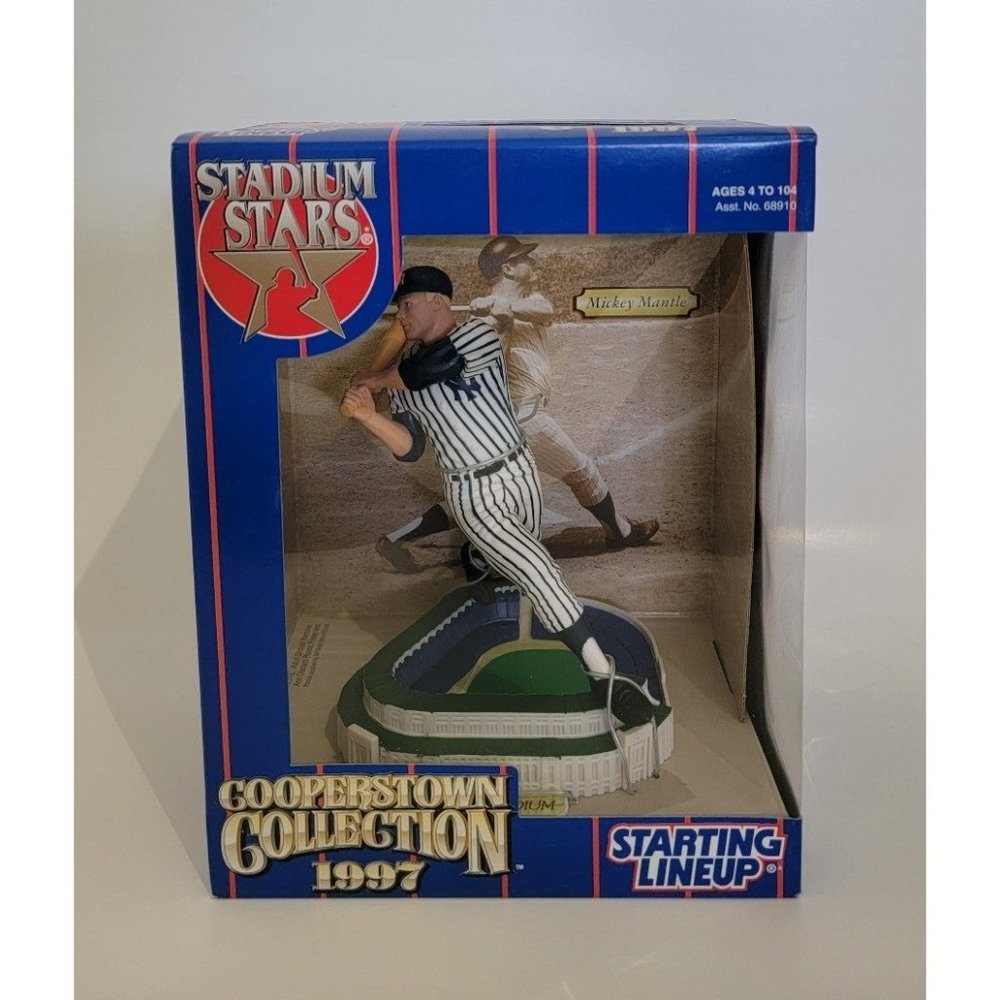 Mickey Mantle Starting Lineup Stadium Stars NY Yankees MLB Baseball Figurine